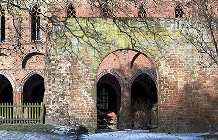 Kloster Chorin, Chorin ab 1266; Foto: Arno Lederer
