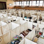 Shigeru Ban, Paper Partition System 4, Japan 2011, Foto: Voluntary Architects’ Network