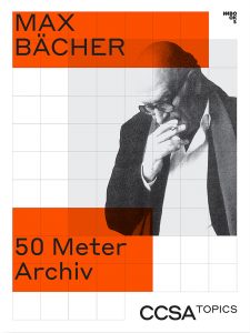 Max Bächer. 50 Meter Archiv, Abb.: M BOOKS