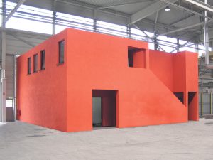 Jagsch Architekten BDA, Industriehalle mit Sozialtrakt, Eisenberg 2007, Foto: JA