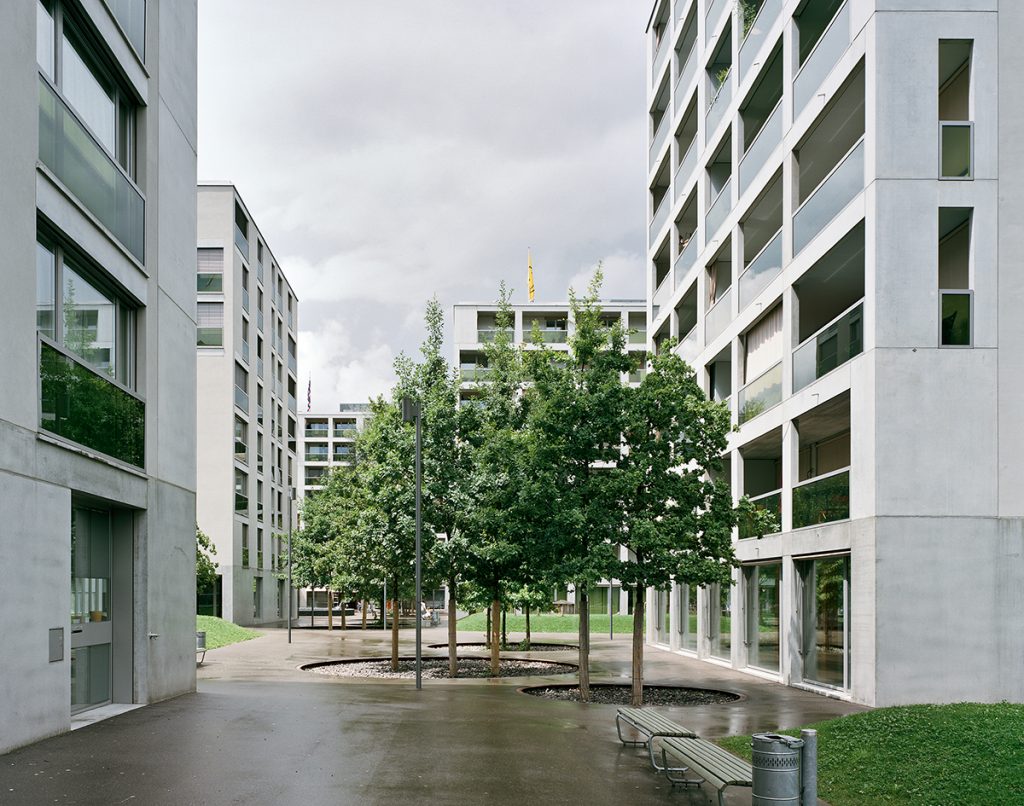 Adrian Streich, Siedlung Werdwies, Zürich 2007, Foto: Georg Aerni