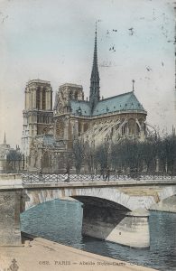 Ansichtskarte „Paris, Abside Notre-Dame“, 1908, Abb.: ETH-Bibliothek Zürich, Bildarchiv / Fotograf: unbek. / Fel_056201-RE / Public Domain Mark