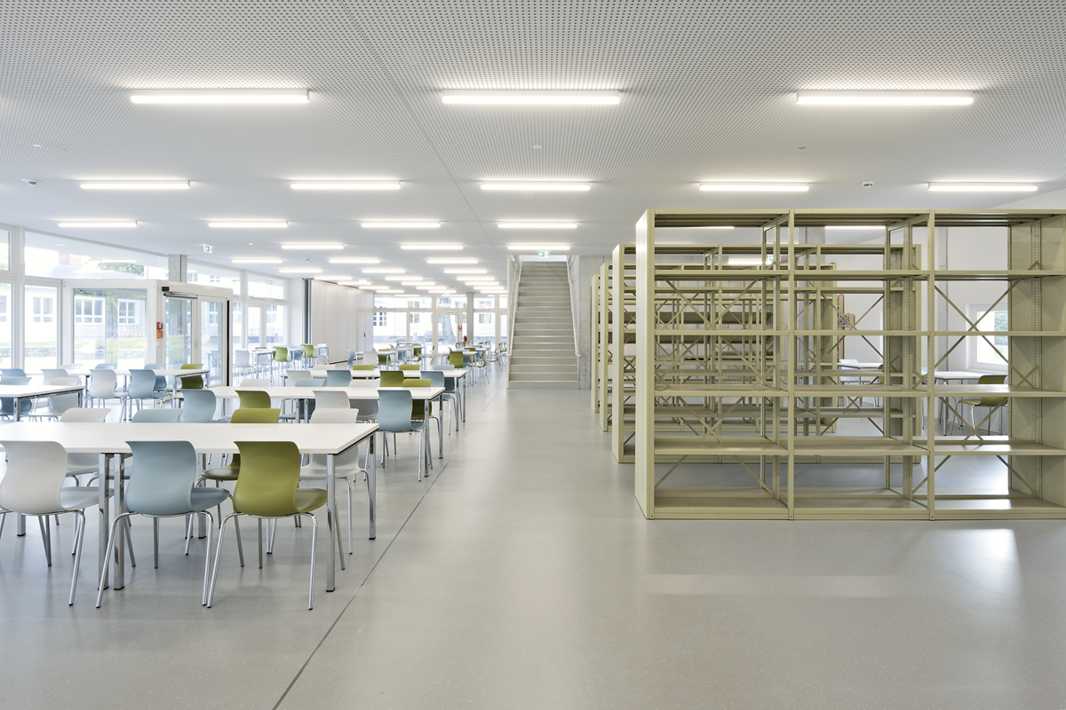 mrschmidt Architekten, Neubau Grundschule, Evangelische Schule Dettmannsdorf, Dettmannsdorf 2015–2017, Foto: Andrew Alberts